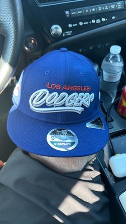 Dodgers bornxraised strap back