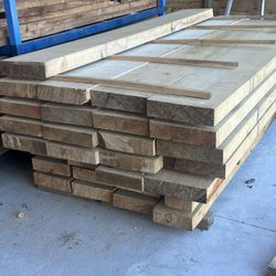 White Oak, red Oak and Walnut stair treads