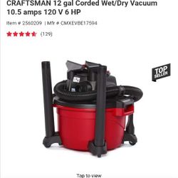 Shop Vac. (Wheels Only!)