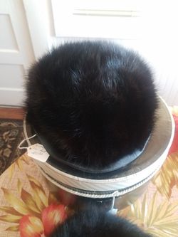 Vintage Hat With A Leather Bill