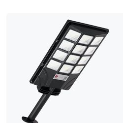 New-Outdoor Solar Lights for Yard, Solar Motion Lights Outdoor Waterproof, 6500K LED Solar Garden Lights Dusk to Dawn, Commercial Solar Street Lights 