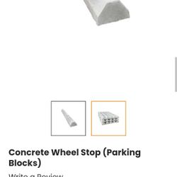 Concrete Wheel Stop (Parking Blocks)