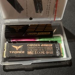 T Force Carder Graphene M.2 SSD 2tb Ps5 