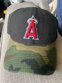 MLB Los Angeles Anaheim Angels New Era 9FORTY Hat Camo Brim