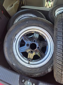 Wheels,  rims and tires 195/60R14 for passenger ar.