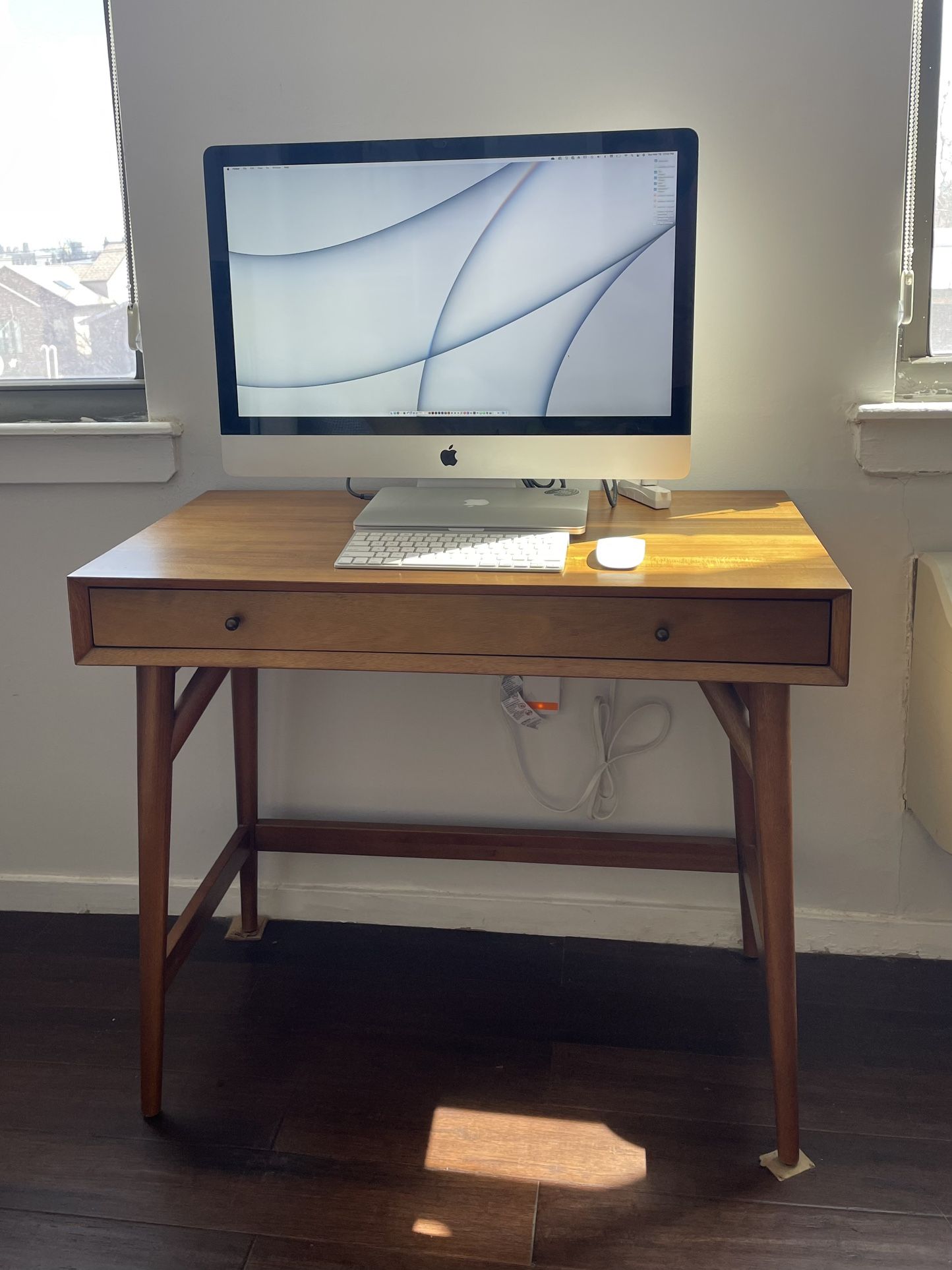 Modern Waterfall Mini Desk (36)