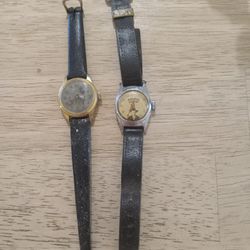 Vintage Watches- Mickey Mouse And Hopalong Cassidy - MAKE OFFER