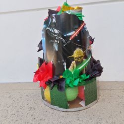 Star Wars 3 Tier Style Piñata For Birthday Parties 