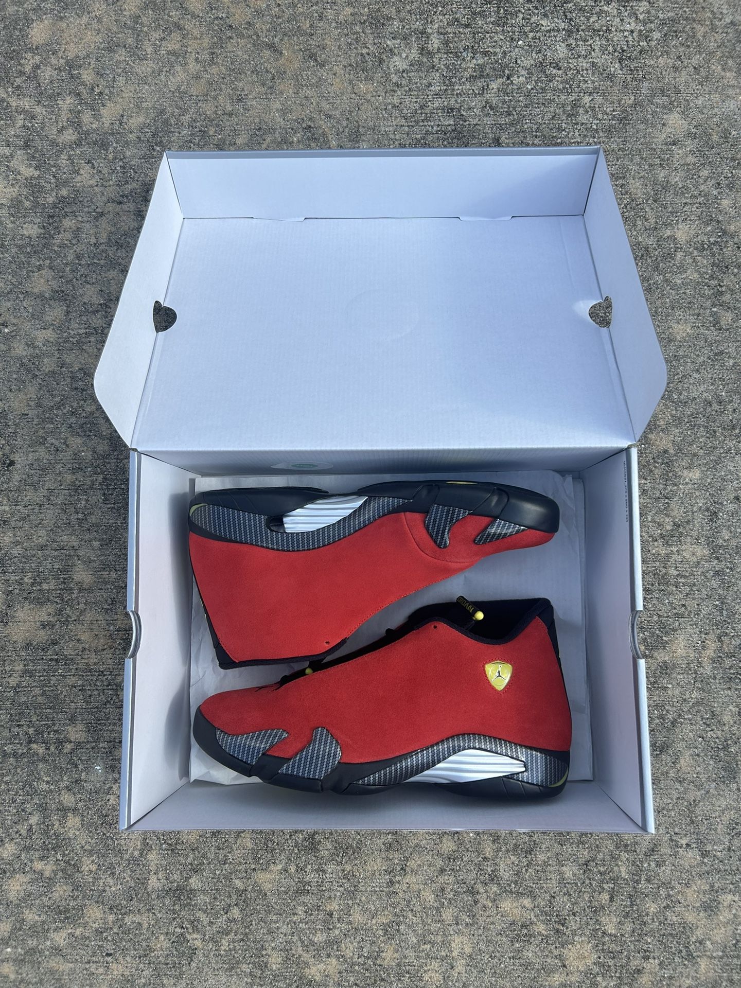 Jordan 14 Ferrari Size 12 