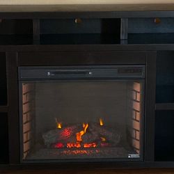 Fire Place tv stand 