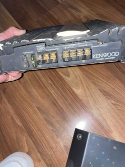 Kenwood Car Amp