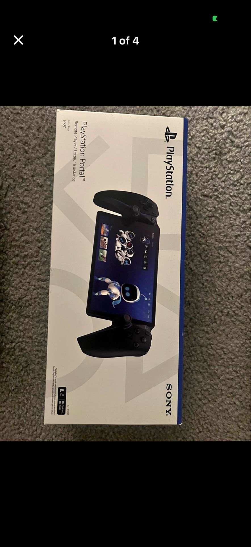 Ps5 Portal With Clear Cover Case And 2 Screen Protector