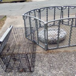 Medium Cage +Gate Pillow+Pen 40.00