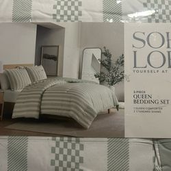 3 Piece Queen Bed Set 