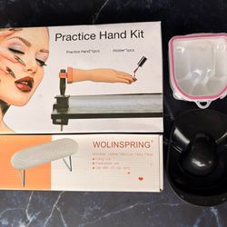 Practice Hand for Acrylic Nails