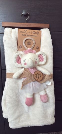 NWT DreamGro baby blanket and doll
