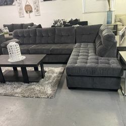 Grey Comfortable Sectional ‼️take It Home With $39 Easy Approval ‼️