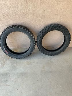 Dirt Bike Tires 120-90-18” and 120-100-18” $20 for both