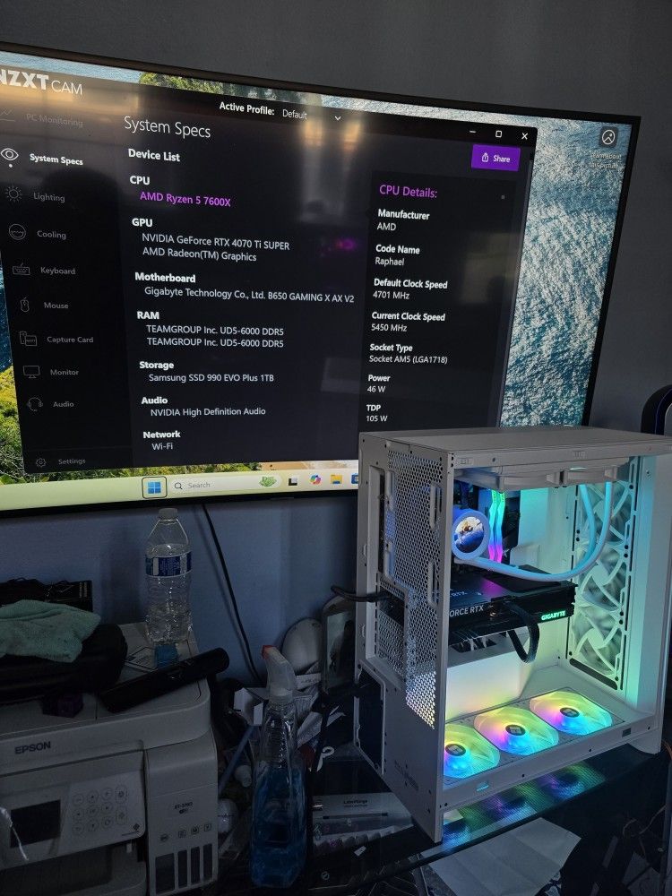 Gaming PC RTX 4070 Ti Super