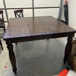 Bar Top Table With 4 Chairs