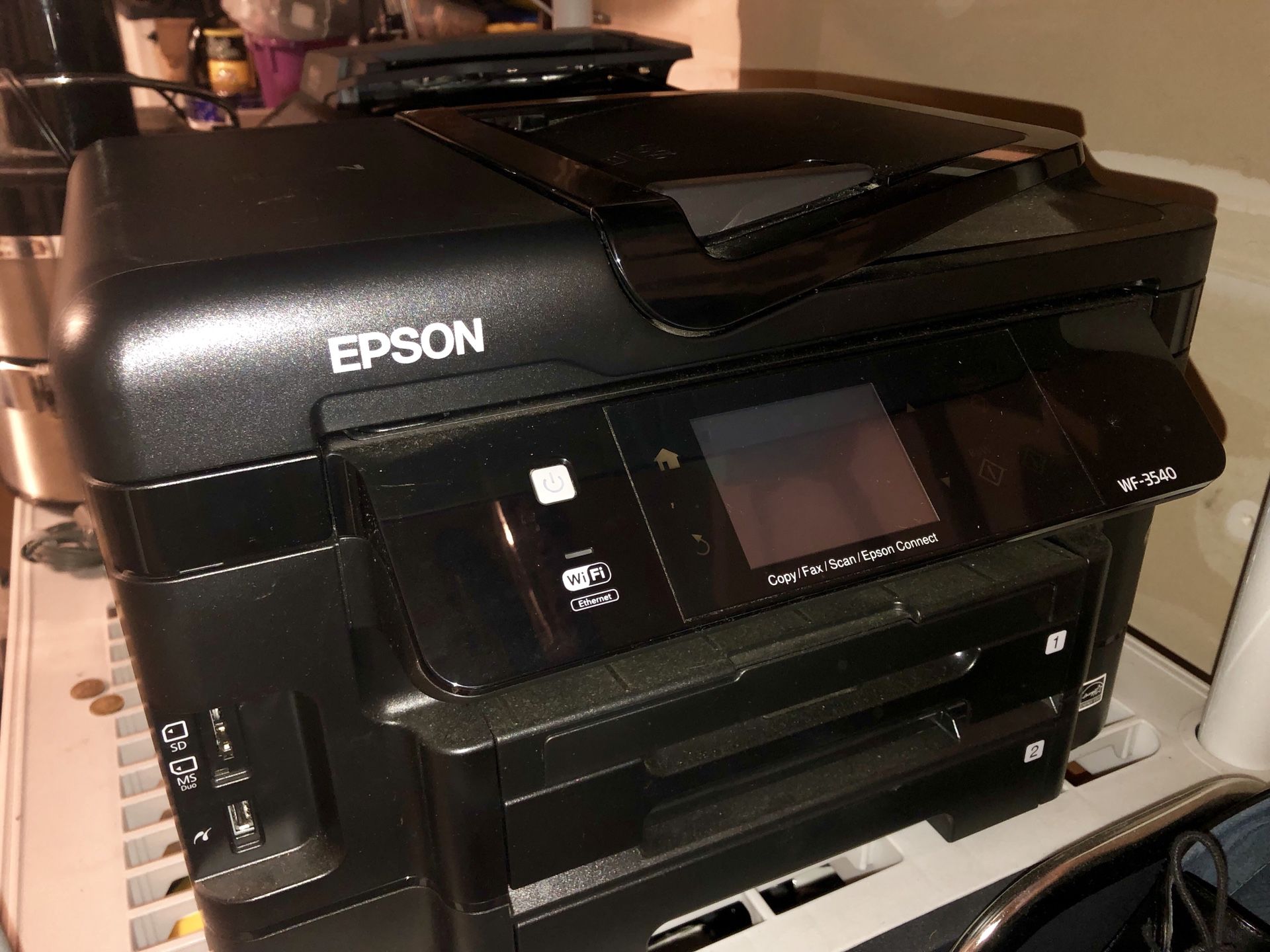 Epson WF 3540 MFC Color Inkjet Printer