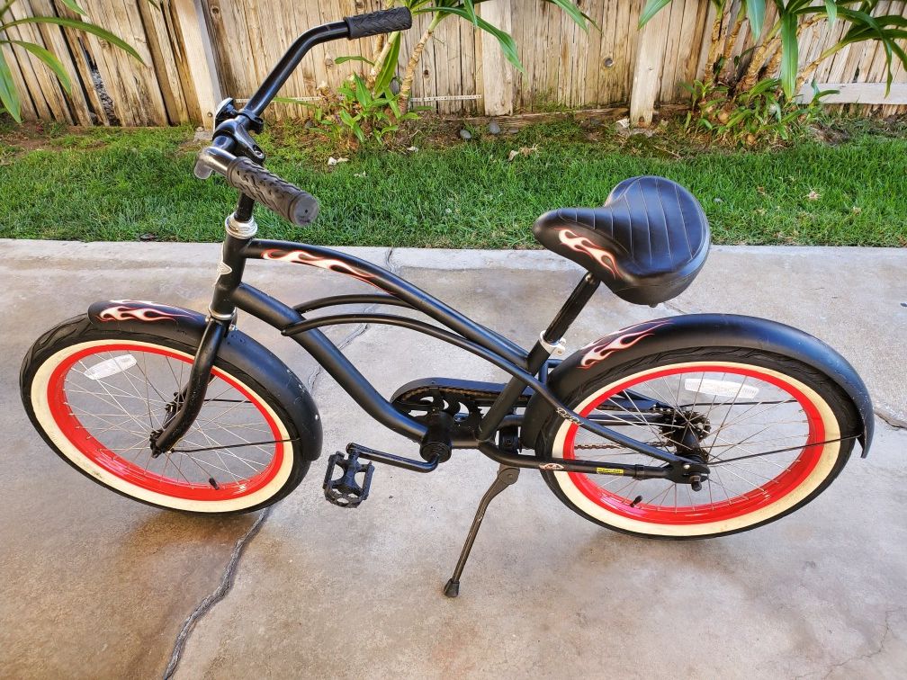 20 in Electra Kids Beach Cruiser bike- Rat Rod