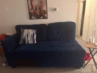 Blue chase couch