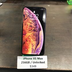 iPhone XS Max 256gb Unlocked