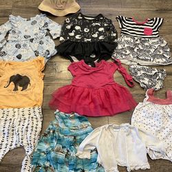 Girls 3-6 Month Summer Clothing 