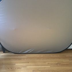 Blue/Grey collapsible backdrop (5’x6.5’)