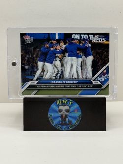 2024 Topps Now - NLDS Clinch Los Angeles Dodgers #827 - On to the NLCS