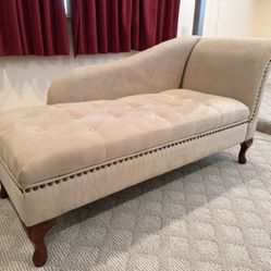 Beige Chaise Lounge