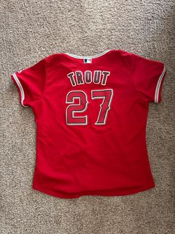 Women’s Mike Trout Majestic Jersey 2xl Angels