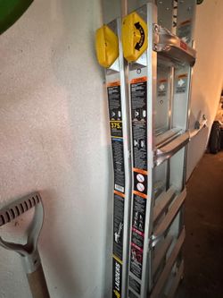 Gorilla 22 ft Reach MPXW Multi-Position Ladder with Wheels - 375 lb