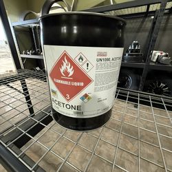 Industry grade 99% ACETONE 5Gal! IN STOCK!!