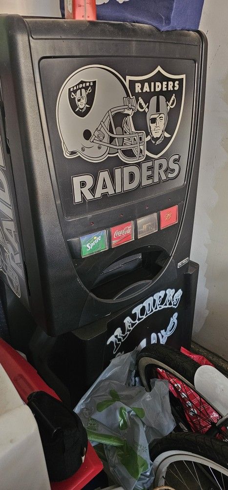Raiders Vending Machine