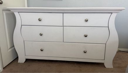 White dresser