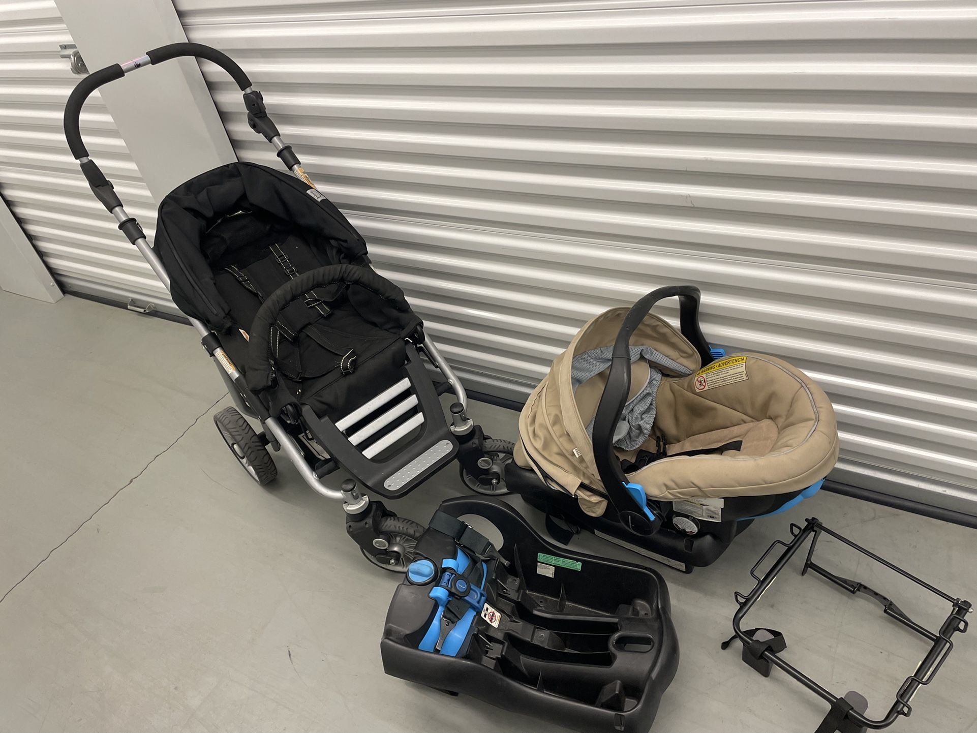 Teutonia Baby Stroller With Car Seat