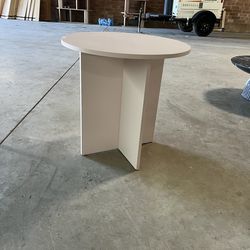 Pink side table