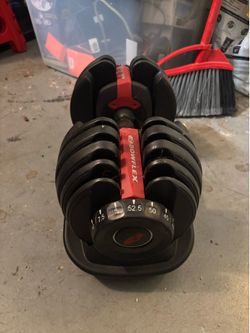 Bowflex adjustable dumbbell