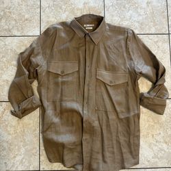 Men’s Zara Long Sleeve Button Up 