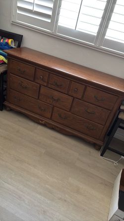 Dresser and tall boy