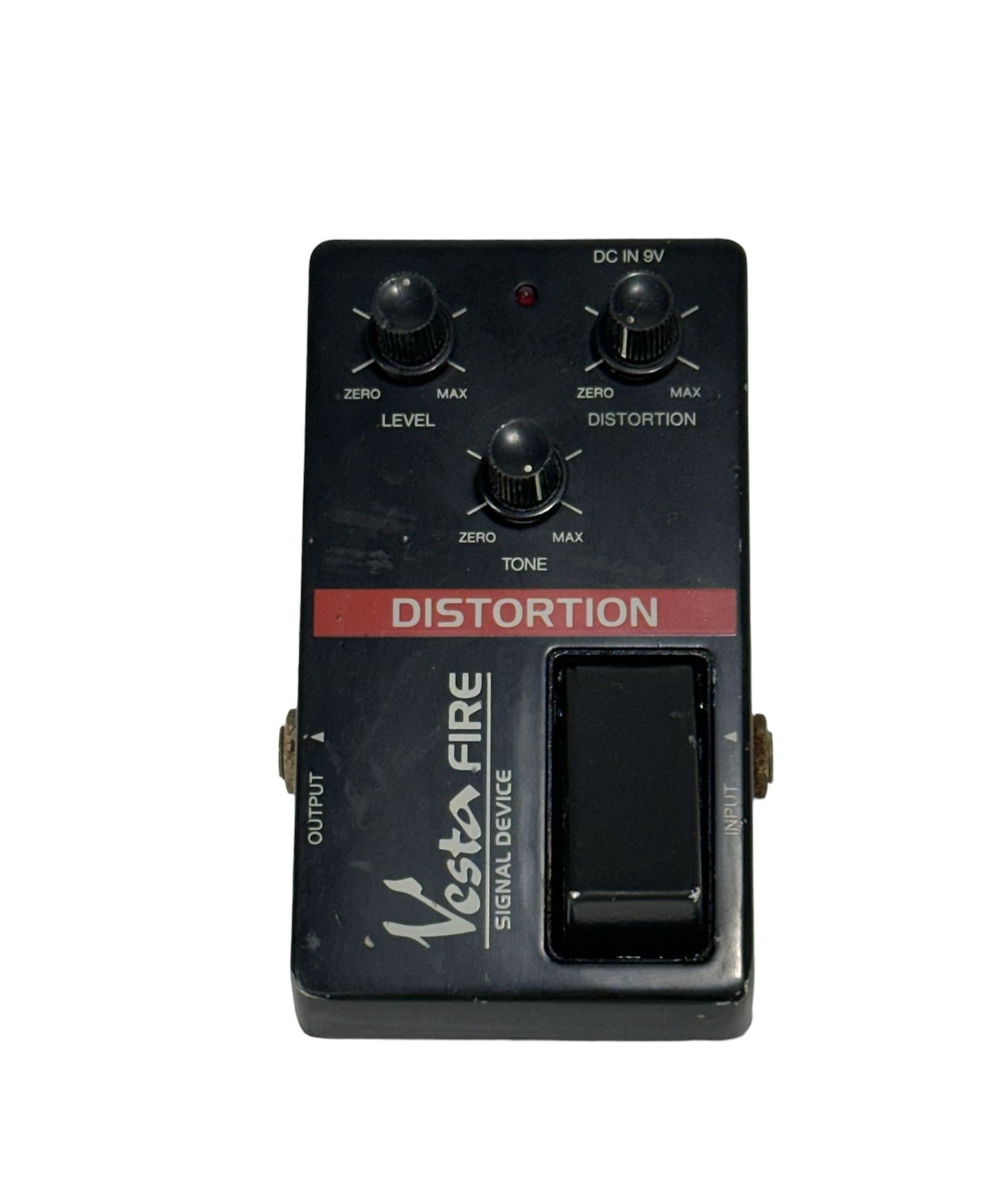 Vintage Vesta Fire Distortion Guitar Effect Pedal ~ Made in Japan