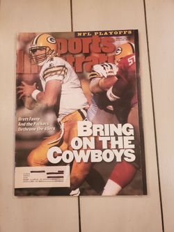 NFL - Sports Illustrated - Brett Favre - Packers v 49ers - Jan 15, 1996