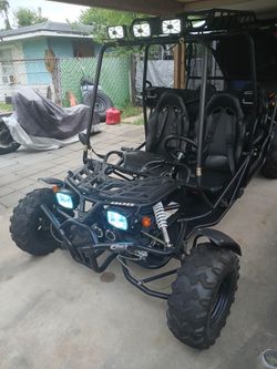 XL Commander Go Kart 4 Seater 250cc Like New With Upgrades.