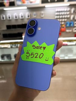 iPhone 16 128gb AT&T cricket