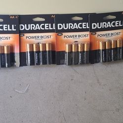 Duracell AA Batteries 4ct 