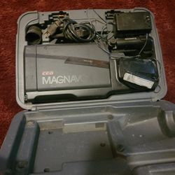 Video Camera Vintage Complete 