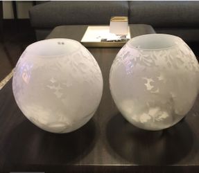 IKEA Glass Lamps