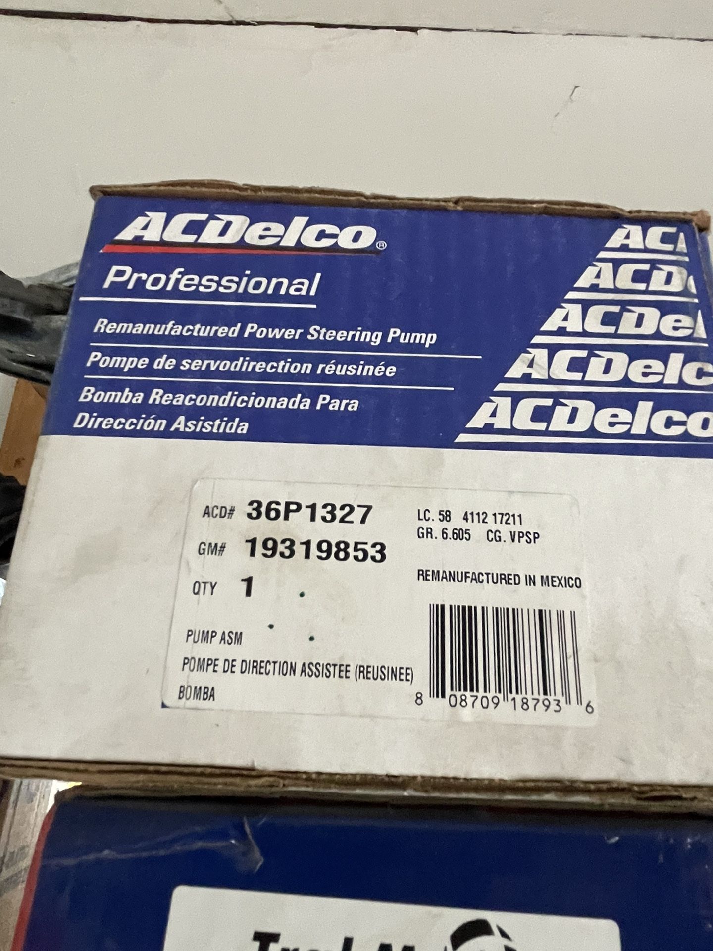 2002 Chevrolet 5.7 Power Steering Pump, And 2008 And Up Fuel Pump Complete, CV Axle